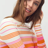 Turbanova-M_Orange Pink Stripe_Model_