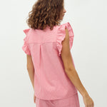 Gemala-M_Pink Red Stripe_Model_2