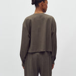 Lican-M_Deep Green Melange_Model_2