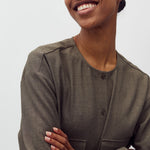Lican-M_Deep Green Melange_Model_3