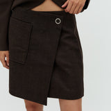 Keya-M_Brown Black Twill_Model_2