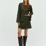 Bellina-M_Pine Green Black Stripe_Model_0