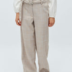 Clementa-M_Beige Check_Model_1