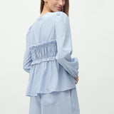 Pipa-M_Blue Zinnia Stripe_Model_1