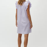 Gemala Long-M_Lillac Sugar Stripe_Model_1