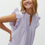 Gemala Long-M_Lillac Sugar Stripe_Model_2