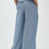 Clari-M_Blue White Stripe_Model_2